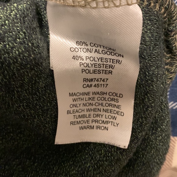 Green, long sleeved pullover - Picture 4 of 4